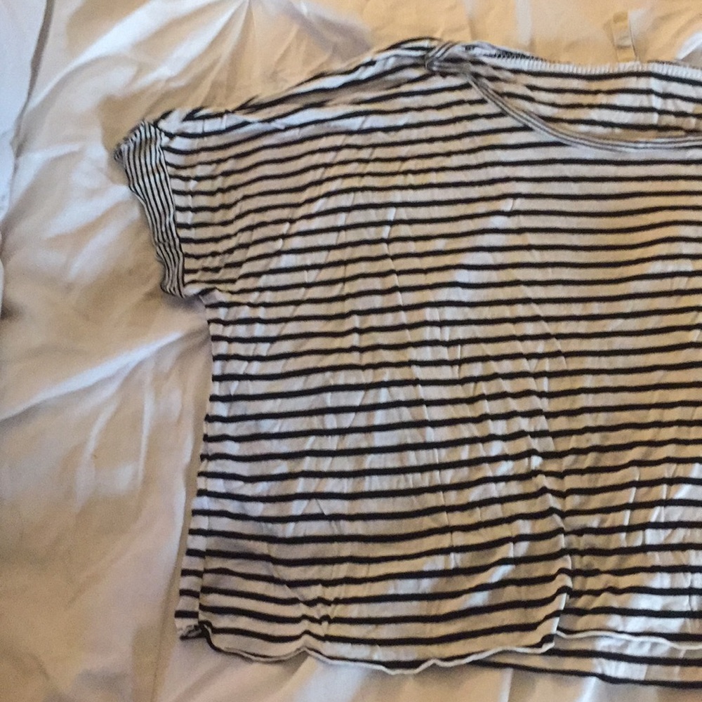 LF-Emma & Sam cropped striped tee